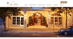 Desktop Screenshot of hotellesmars.com